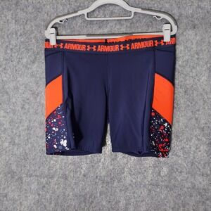Under Armour Women Shorts XL Compression Strike Zone Slider Padded Heat Gear